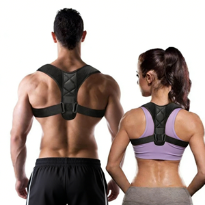 Correttore di Postura, Supporto per Spalle <span class=keywords><strong>e</strong></span> Clavicola in Poliestere, Corsetto Ortopedico per Correzione Posturale <span class=keywords><strong>e</strong></span> Supporto Lombare - Product Image 1