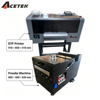 Impresora DTF de Venta Directa de Fábrica, Impresora de Inyección de Tinta para Transferencia de Calor de Prendas Personalizadas, Formato A3, con Secador