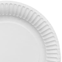Trendz Restaurant de haute qualité Canne à sucre jetable biodégradable Assiettes à vaisselle de 9 pouces