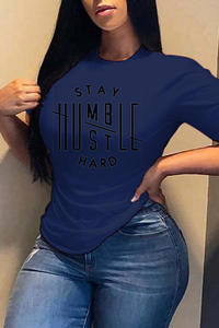 เสื้อยืดคอกลมสำหรับผู้หญิงแฟชั่นลำลองยอดนิยมฤดูร้อนเสื้อยืดผ้าฝ้าย100% นุ่มพิมพ์ลายกราฟิก - Product Image 3