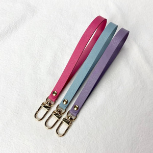Correa de muñeca de cuero PU, estilo coreano, cartera sencilla, llavero, accesorio para bolso, correa de muñeca de repuesto - Product Image 2