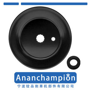 Polea de husillo 756-04216 OD 5 3/8 pulgadas negra para piezas de cortacésped A10172 - Product Image 5