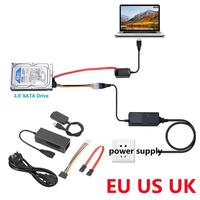 Promotion Factory Price 3 in 1 USB2.0 to IDE/SATA 3.5-inch Hard Drive Optical Drive Data Cable