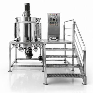 Machine de moulage et de mélange de qualité pour savon naturel, lotion cosmétique, crème et pâte émulsifiante, capacité 50-3000 kg/heure, entièrement automatique - Product Image 2