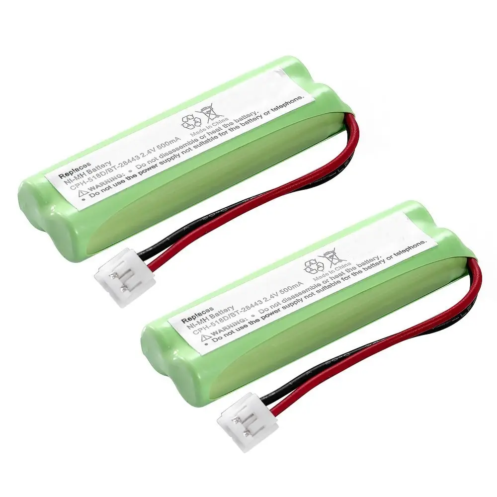 Haute Qualité Remplacement Ni-mh Batterie Packs 2.4V BT18433 BT28443 BT184342 BT284342 BT183348 BT283348 BT-1011