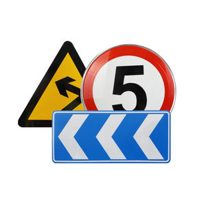 الشركات المصنعة مخصص الألومنيوم عالية الجودة عاكسة لوحة الطباعة تحذير سلامة الطريق way - Product Image 4