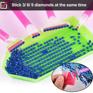22 pièces, outils et accessoires de peinture diamant 5d, boîte de rangement de rouleau de peinture diamant, Kit d'outils à bas prix Offre Spéciale - Product Image 4