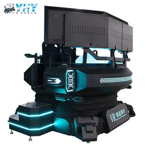 Simulateur de course VR 9D YHY Guangdong pour enfants, machine de jeu de conduite de voiture VR 3 DOF Super Driving - Product Image 2