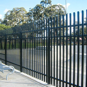 Garden Aluminum Balcony Privacy Fence Profile Louver Frame Bar Horizontal Slat Fencing - Product Image 5