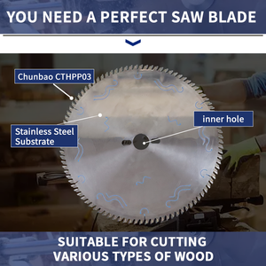 Freud Leitz Kwaliteit 12 ''300Mm 96T Roestvrijstalen Cirkelzaagblad Paneelzaag Voor Houtbewerking - Product Image 6