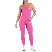 Conjunto Deportivo de 3 Piezas para Yoga, Transpirable, Sin Costuras, Sensación de Desnudez, Secado Rápido, Alta Elasticidad, para Correr, Gimnasio y Fitness