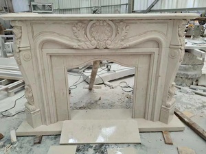 Marble <strong>Fireplace</strong> Mantelpieces Freestanding Wood-burning <strong>Fireplaces</strong> Customizable <strong>Fireplace</strong> <strong>TV</strong> <strong>Units</strong> Indoor Traditional Design for - Product Image 2