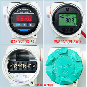 Pt100 <b>temperature</b> <b>probe</b>, Hirschmann integrated <b>temperature</b> transmitter 4-20mA with field display, 2088 gauge. - Product Image 1