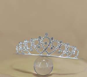 Tiare de mariée en strass pour cérémonie de majoration des 18 ans, accessoires de cheveux pour filles, bijoux de mode raffinés, thème Princesse d'anniversaire - Product Image 4