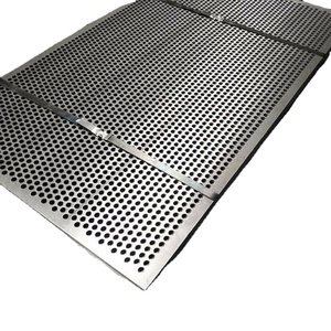 top quality round hole perforated aluminum steel sheet punched
