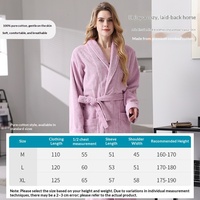 Peignoir de bain en coton éponge 100% multicolore pour couple, hôtel, long, doux, absorbant, unisexe, avec logo personnalisé