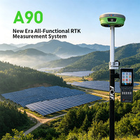 Équipement de surveillance GNSS robuste FOIF A90 avec protection étanche IP67, positionnement RTK de précision centimétrique pour projets extérieurs