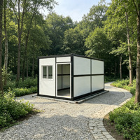 Maison préfabriquée pliable à bas prix, bureau mobile modulaire, maison préfabriquée pour l'exportation