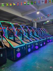 Basketball <b>Machine</b>, Coin-operated Indoor Mobile Basketball Stand, Shooting <b>Machine</b>, Large Adult Video Game Equipment - Product Image 6