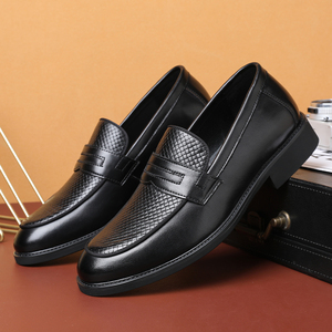 Mens Loafers Designer Fashion Man Autumn Dress Shoes Leather Shoes Men Belt for Combination Best Oualty Leather Calf <b>Boat</b> Shoes - Product Image 1