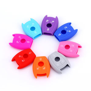 Cubierta <span class=keywords><strong>de</strong></span> llave <span class=keywords><strong>de</strong></span> coche inteligente <span class=keywords><strong>de</strong></span> 3 botones <span class=keywords><strong>de</strong></span> silicona antipolvo con múltiples opciones <span class=keywords><strong>de</strong></span> color superventas - Product Image 6
