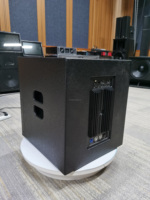 L15BA Caisson de basses actif 15 pouces 400W RMS 40Hz Caisson de basses professionnel à bobine 4 pouces pour système de sonorisation haut-parleur Line Array