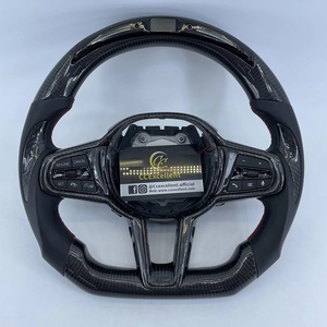 Volante de Fibra de Carbono Personalizado CCExcellent para BMW LCI M3 G80 M4 G82 G83 X7 G07 M5 F90 <span class=keywords><strong>M8</strong></span> F91 X5 G05 X6 G06 2017-2024 - Product Image 1
