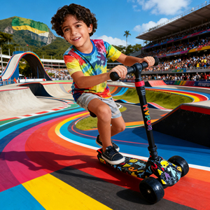 Monopatín Infantil Plegable de Lujo Económico para Uso Exterior, de Acero y Plástico, para Niños de <span class=keywords><strong>3</strong></span> a 12 <span class=keywords><strong>Años</strong></span> y de 6 a 8 <span class=keywords><strong>Años</strong></span>, Venta Directa de Fábrica - Product Image 3