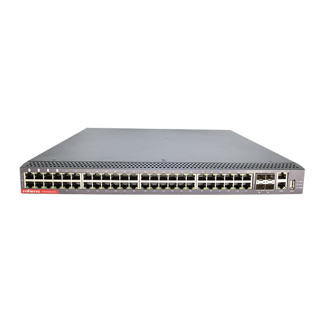 AC DC Dual Power Support 48*1000M Ethernet, 4* 10GE SFP+ Optical IPV4/IPV6 L3 Managed Enterprise Network 48 Port Network Switch