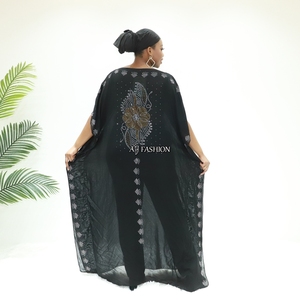 Elegante abaya abaya organza <span class=keywords><strong>AY</strong></span> moda QY2310 Abidjan kaftan vestito Muslimah - Product Image 4