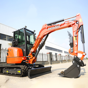 Envío Gratis Mini Excavadora de 1, 2 y 3.5 Toneladas, Retroexcavadora Pequeña con Brazo Articulado, Certificación CE EPA, para Jardín, Granja y Hogar - Product Image 4