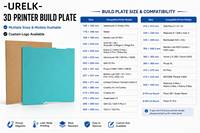 Pelat Pendingin Printer 3D 257x257mm untuk Bambu Lab X2D/X1/P1P/P1S/P2S/X1C/A1 Pelat Cetak Pengganti