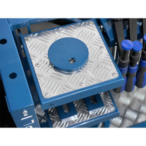 GPPH estante plano tamaño M 252x206x62mm para mesas con agujeros de 16mm - Product Image 2