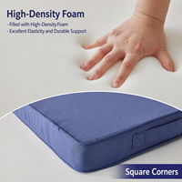 Coussin de siège personnalisé HUAJU pour usage extérieur, facile à transporter, idéal pour chaises et sièges.