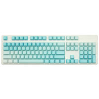 Ensemble de 104 touches PBT à dégradé de couleurs, avec légendes latérales gravées au laser, profil OEM pour clavier mécanique