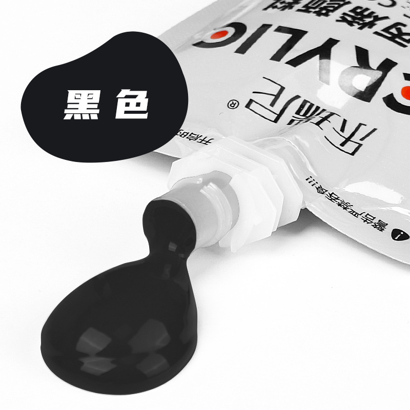 Negro - Bolsa individual de 100 ml