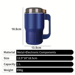 Moulin à Grains Électrique en Gros 1L, Broyeur Portable pour Café Expresso à Domicile et Usage Commercial - Product Image 4