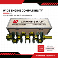 Suku Cadang Kendaraan Crankshaft 13401-54100 13401-54061 untuk TOYOTA 3L 5L Toyota 3L 2.8L Diesel Hilux Hiace Land Cruiser Dyna