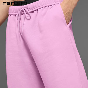 Sweatpants surdimensionnés personnalisés pour hommes, mélange de coton écologique de qualité supérieure pour streetwear, sweatpants baggy pour hommes - Product Image 3