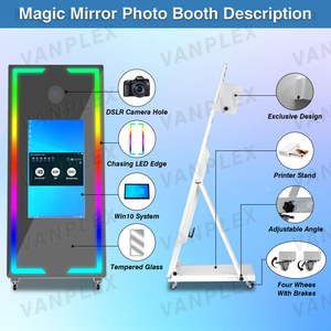 Miroir Photo Magique Tout-en-un 32/43 pouces avec Imprimante DSLR et Flight Case, Garantie 2 Ans pour Smartphones, en Métal – Vente Directe Usine - Product Image 4