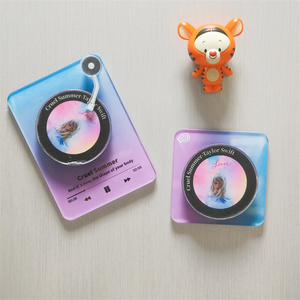 คีย์การ์ด <span class=keywords><strong>RFID</strong></span> พรอกซิมิตี้แบบโปร่งใส424 NFC โปรแกรมได้แบบไดคัทโปรแกรมได้ - Product Image 2