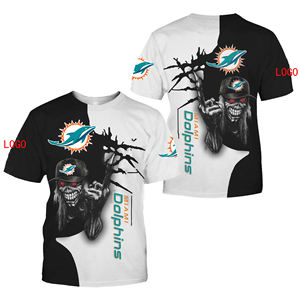 2024 Hot-Selling and Wholesale American Football Sport Sleeves <strong>Shirt</strong> 3D Digital Printing Skull Men's Sport <strong>T</strong>-<strong>shirt</strong> USA SIZE - Product Image 3
