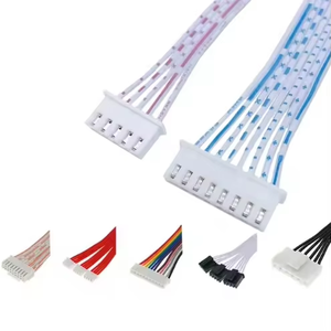 Wavelink XH2.54 PH2.0 Dupont SM สายริบบิ้นแบนสองหัวแบบเดี่ยวสีแดงสีขาวสีน้ำเงินมาตรฐาน CE สำหรับอิเล็กทรอนิกส์ - Product Image 1