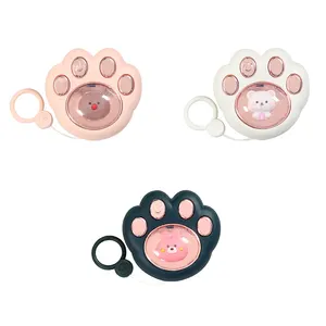 Schattige Kat Paw Cadeau Nachtlampje Warm Schattige Multi-Gekleurde Palm Handwarmer Student Draagbare Zak Usb Handwarmer