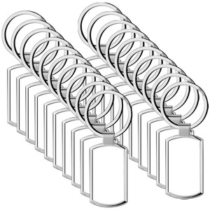 Wholesale Price Blank Metal <strong>Key</strong> <strong>Chains</strong> DIY Sublimation Printing <strong>Key</strong> <strong>Rings</strong> DIY High Quality <strong>Rectangle</strong> Shape Keyring - Product Image 4