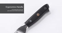 Premium 8 inch koksmes, 67-laags Japans Damascus staal, milieuvriendelijk, ambidextrous, hoogglans afwerking, koksmessen voor de keuken, G10