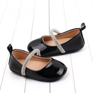 Chaussures de bébé en gros, chaussures de princesse à strass avec semelles souples, chaussures habillées - Product Image 6