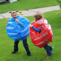 Paire bleue et rouge Bumper ball Sumo Suits Jouets de jardin gonflables pour enfants