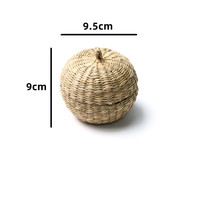 Paniers en bambou écologiques tressés à la main, style floral, 100 % ronds, de qualité alimentaire, faits à la main pour bonbons et fruits, décoration de mariage