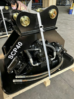 Compacteur hydraulique pour mini-excavatrice SCP60 de 10 à 16 tonnes avec option CE et personnalisation OEM, garantie 1 an, prix direct usine